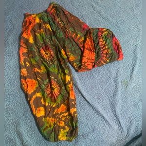 Tie Dye Hippie Pants